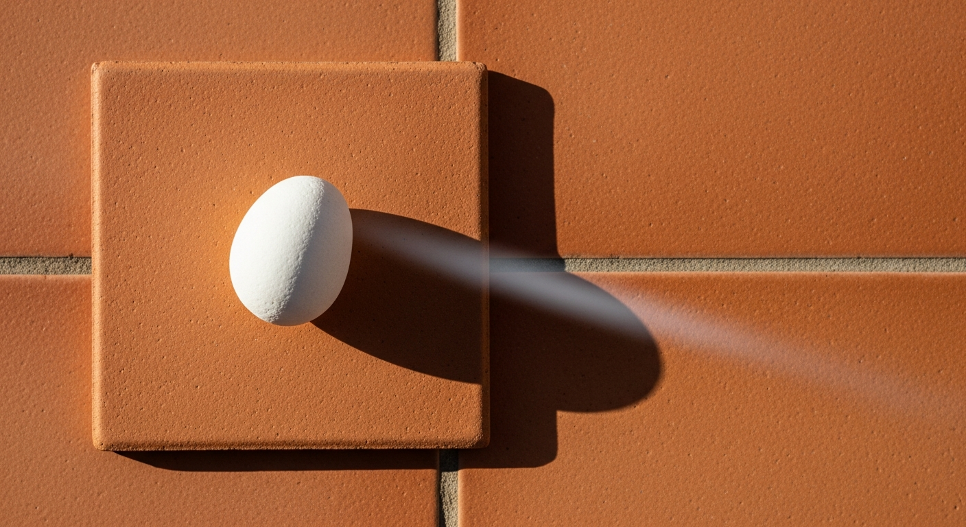 Woman's bare shoulder from behind, outdoors, warm morning light, motion blur suggestion