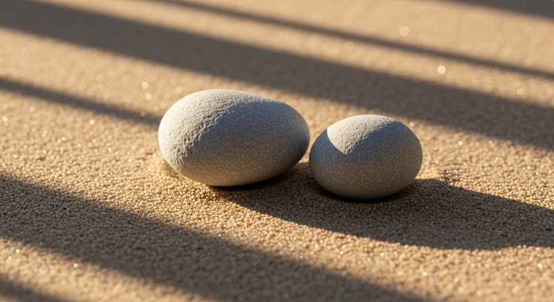 Folded fine silk fabric on a warm linen surface, morning light, no objects